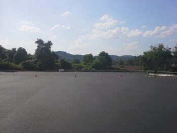 Paved Parking Lot