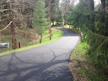 Residential asphalt paving April 2015 Ligonier, PA