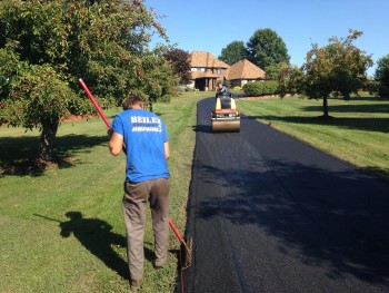 Residential Paving Project in Ruffs Dale PA Sept 2015