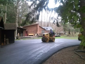 Residential Asphalt Paving Project Westmoreland County in April 2015